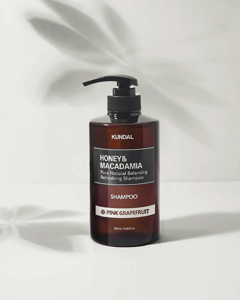KUNDAL Honey & Macadamia Nature Shampoo #Pink Grapefruit - Image 2