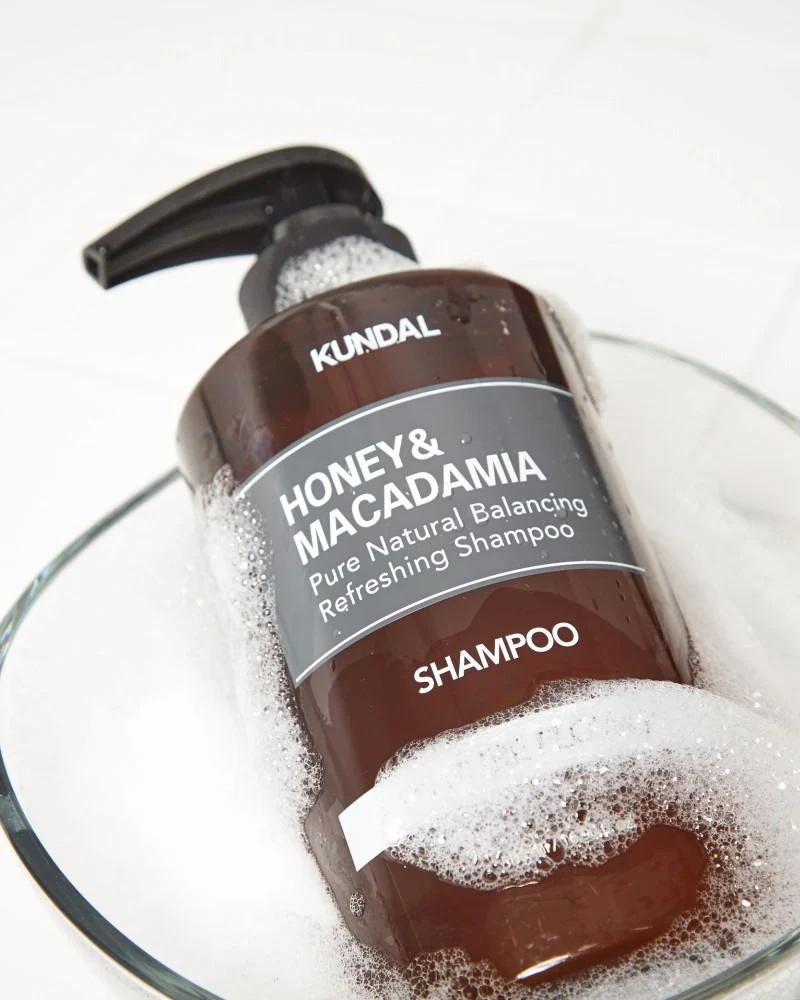 KUNDAL Honey & Macadamia Nature Shampoo #Pink Grapefruit - Image 4