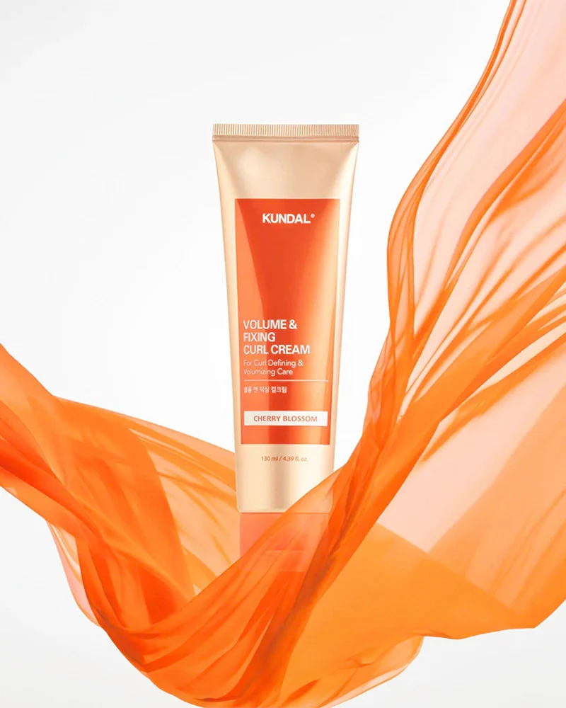 KUNDAL Volume & Fixing Curl Cream #Cherry Blossom - Image 2