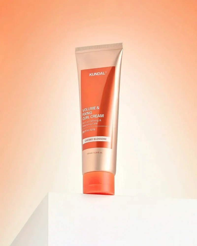 KUNDAL Volume & Fixing Curl Cream #Cherry Blossom - Image 3