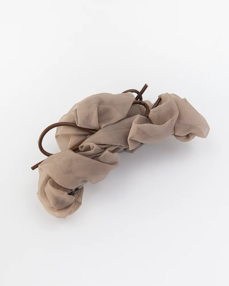 Leather Bow Claw Clip - Image 5