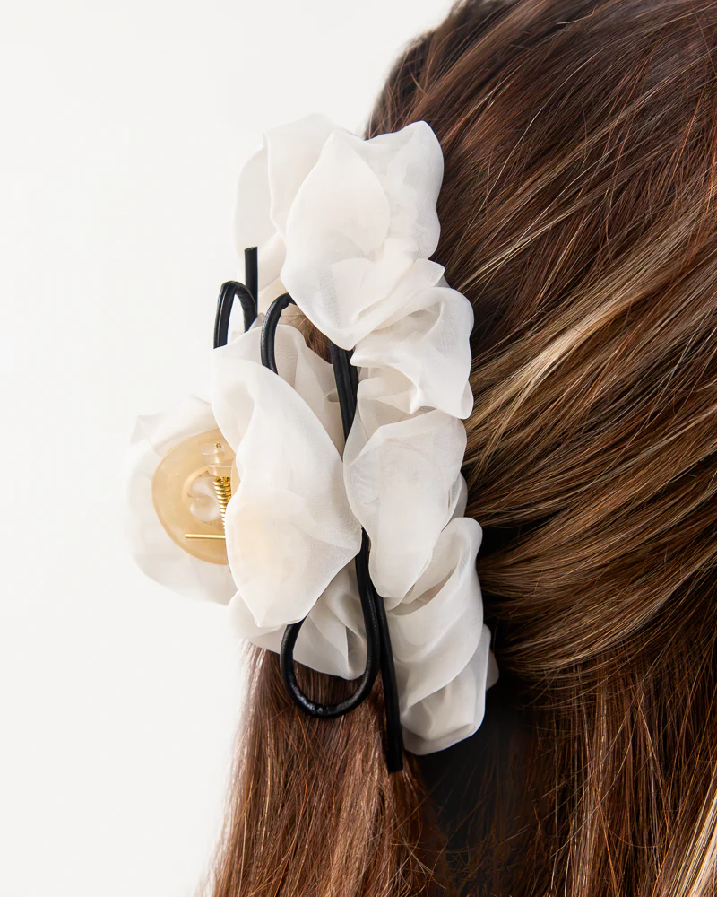 Leather Bow Claw Clip - Image 8