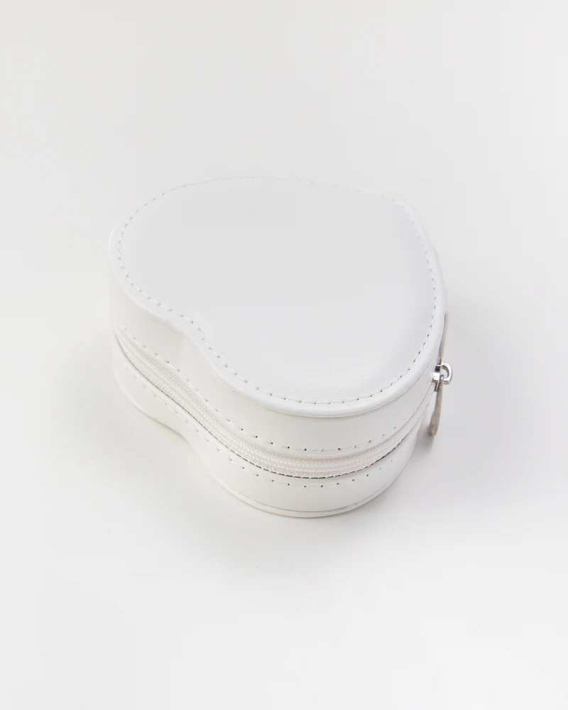 Leather Heart Shaped Jewelry Box - Image 9