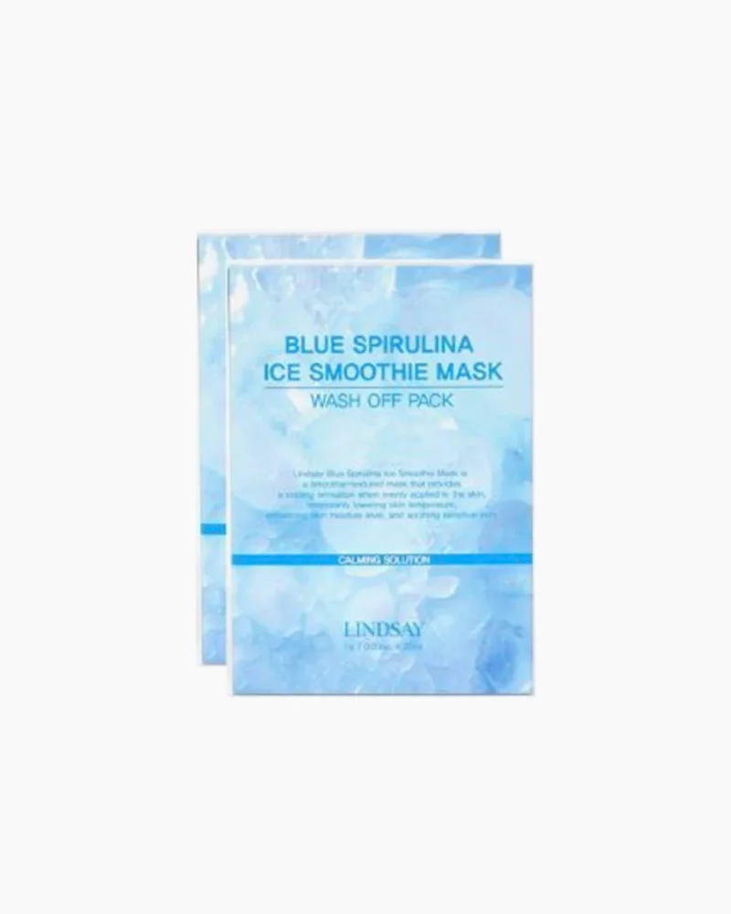 LINDSAY Blue Spirulina Ice Smoothie Mask Wash Off Pack - Image 3