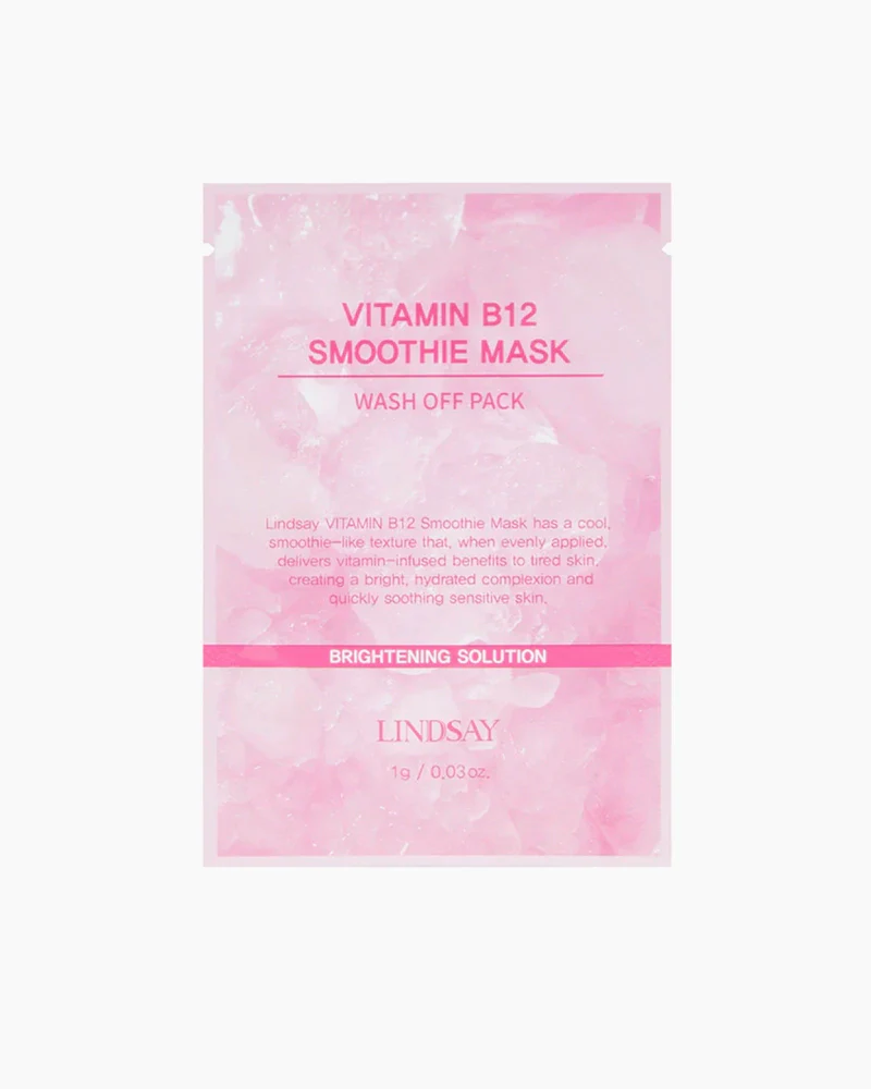 LINDSAY Vitamin B12 Smoothie Mask Wash Off Pack - Image 3