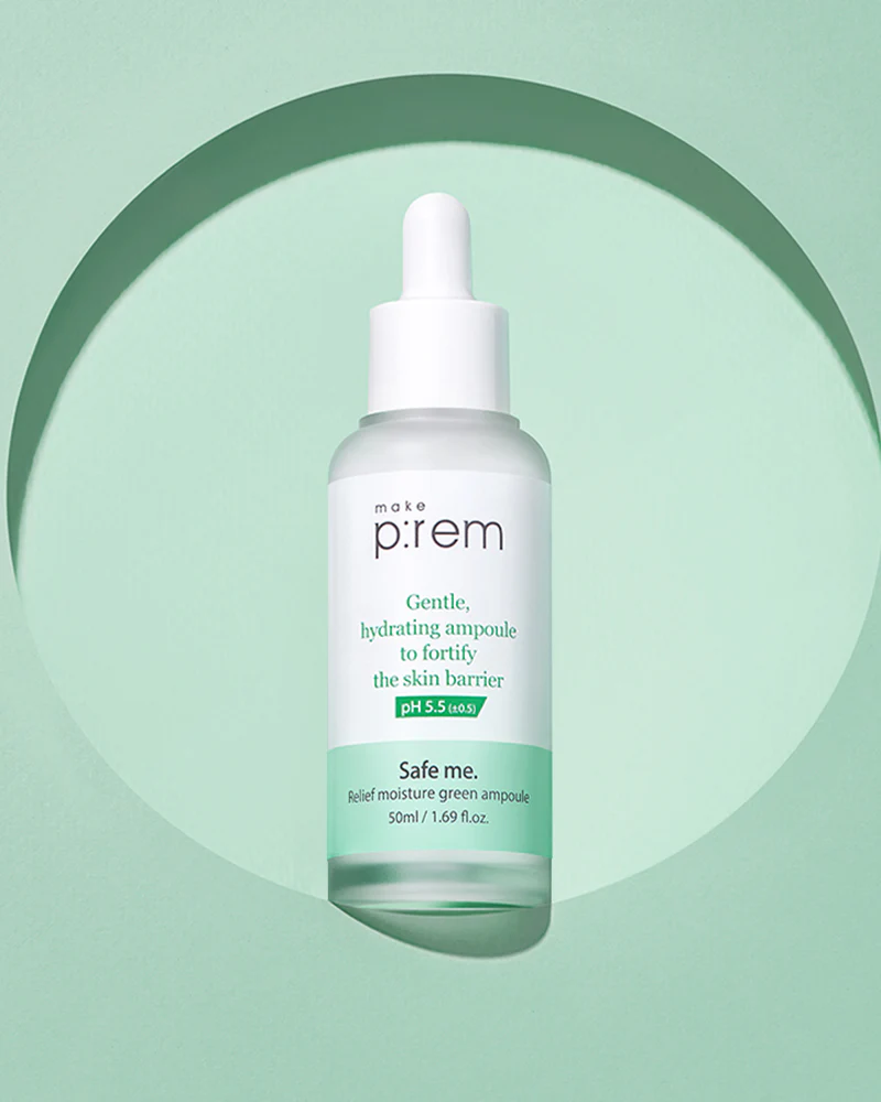 make p:rem Safe Me Relief Moisture Green Ampoule - Image 2