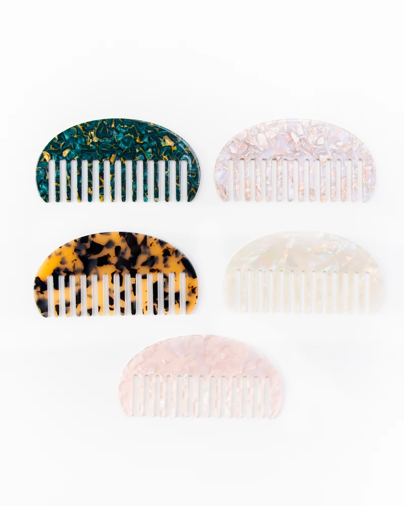 Marble U-Shaped Comb - Image 2