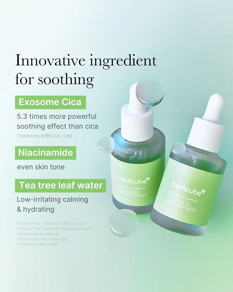medicube Exosome Cica Tea Tree Ampoule - Image 6