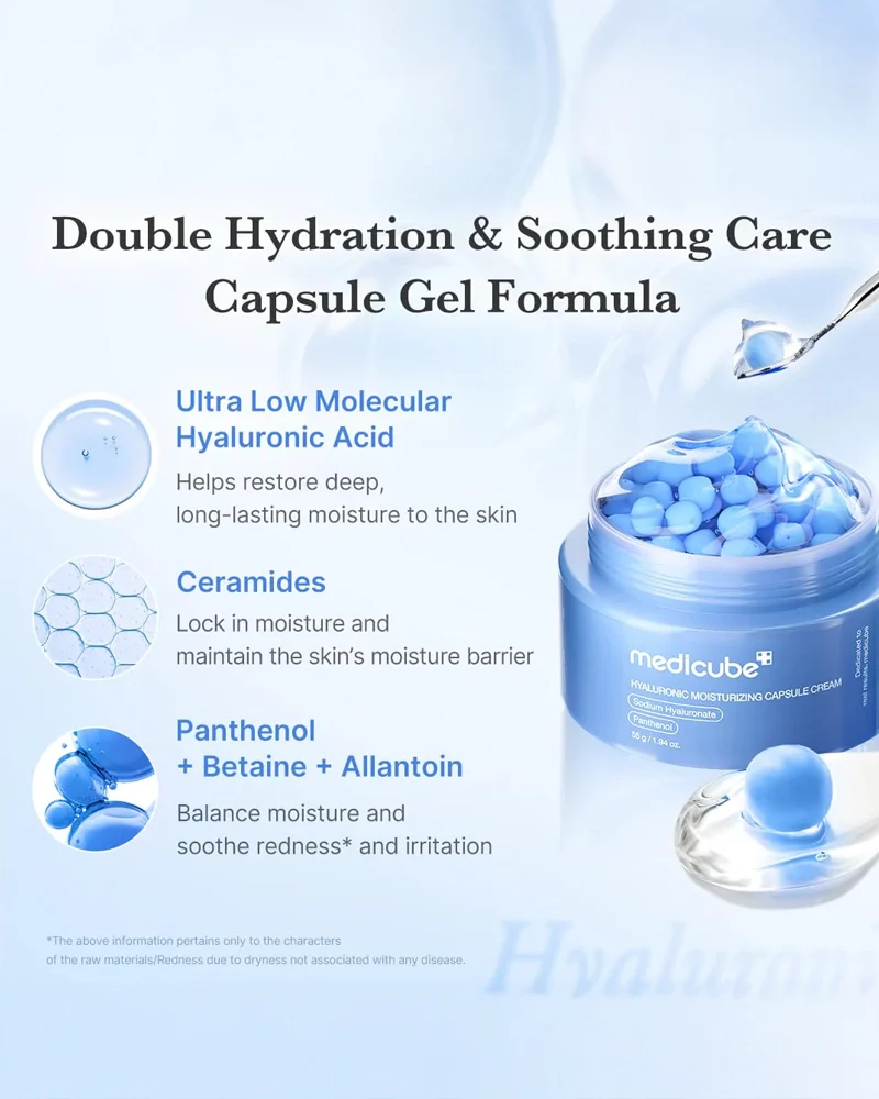 medicube Hyaluronic Moisturizing Capsule Cream - Image 4