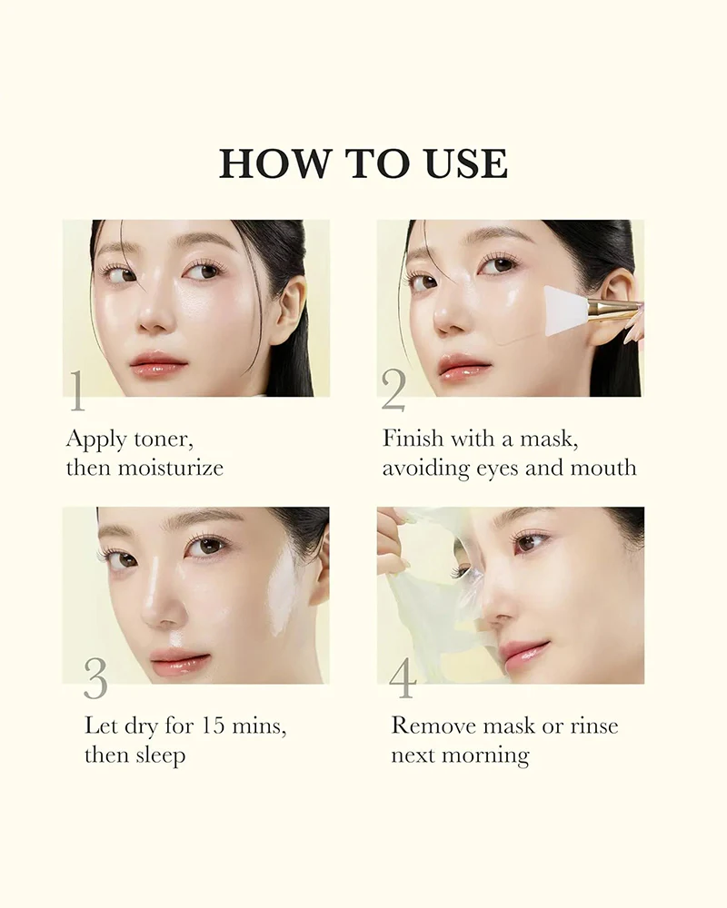 medicube Kojic Acid Turmeric Night Wrapping Mask - Image 5