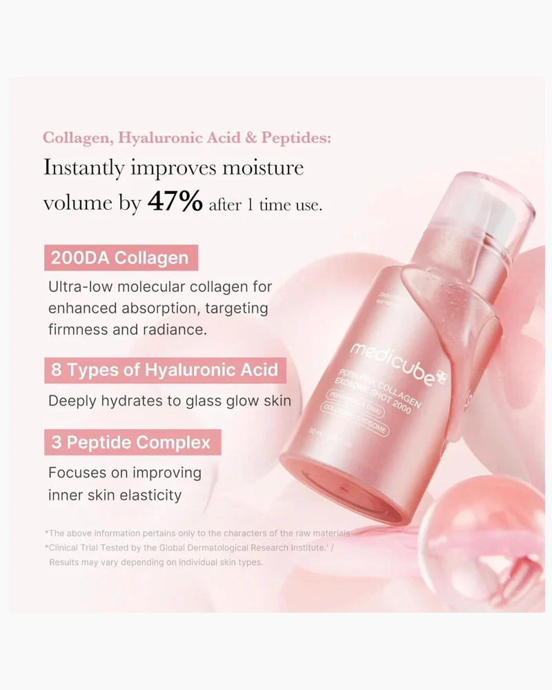 medicube PDRN Pink Collagen Exosome Shot 7500 - Image 5