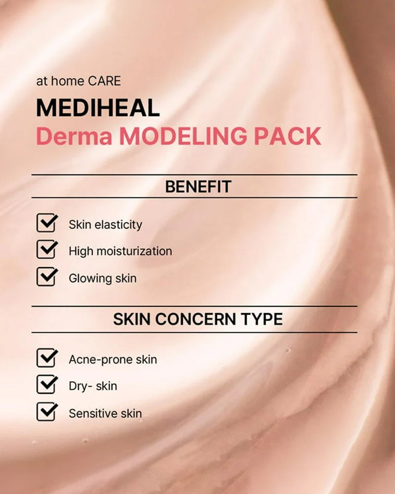MEDIHEAL Derma Modeling Pack #Collagen Firming - Image 4