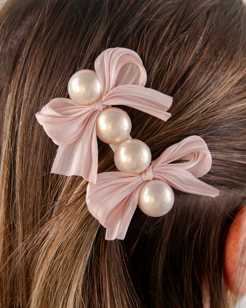 Mini Pearl Hair Clip - Image 4