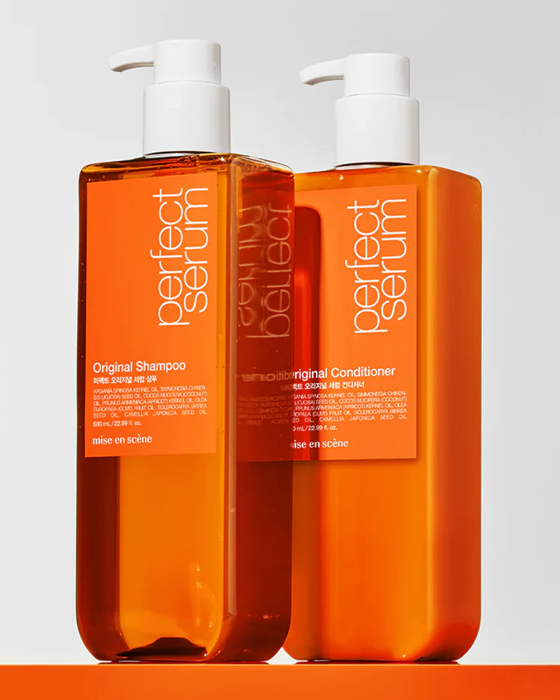 Mise en Scene Perfect Original Serum Shampoo/Conditioner