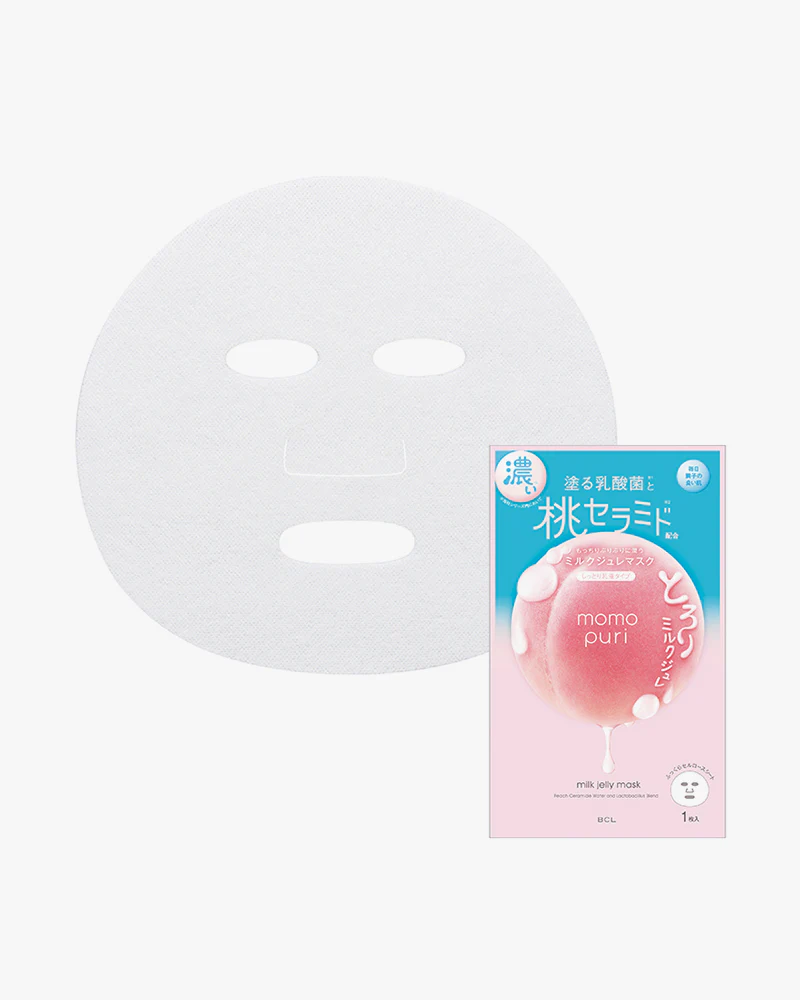 BCL Momopuri Milk Jelly Mask - Image 2