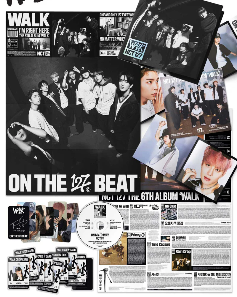 NCT 127 - 6TH FULL ALBUM [WALK] (Poster Ver.) - Image 2