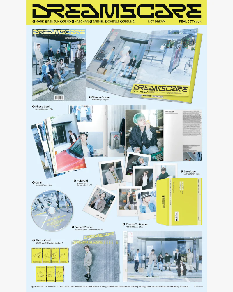 NCT DREAM - 4th Full Album [DREAMSCAPE] (REAL CITY Ver.) - Image 2