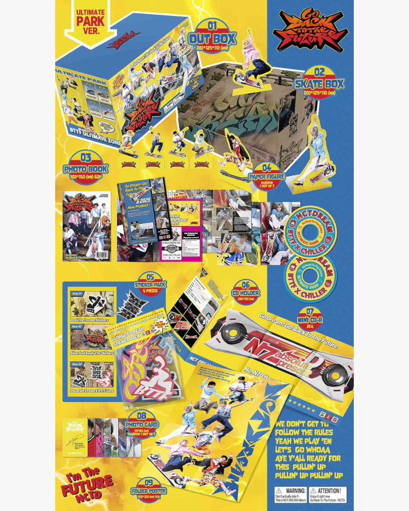 NCT DREAM [Go Back To The Future] (Ultimate Park Ver.) - Image 2
