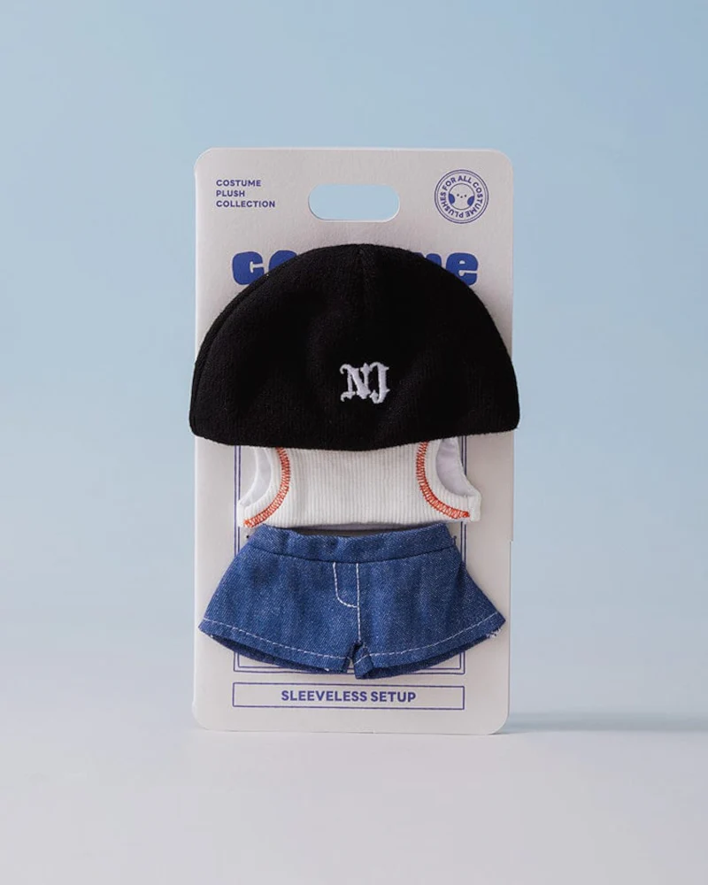 NewJeans bunini DOLL CLOSET How Sweet WHITE SLEEVELESS SET UP