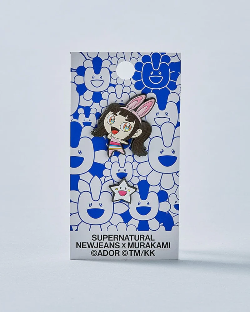 NewJeans x MURAKAMI METAL PIN BADGE - Image 3
