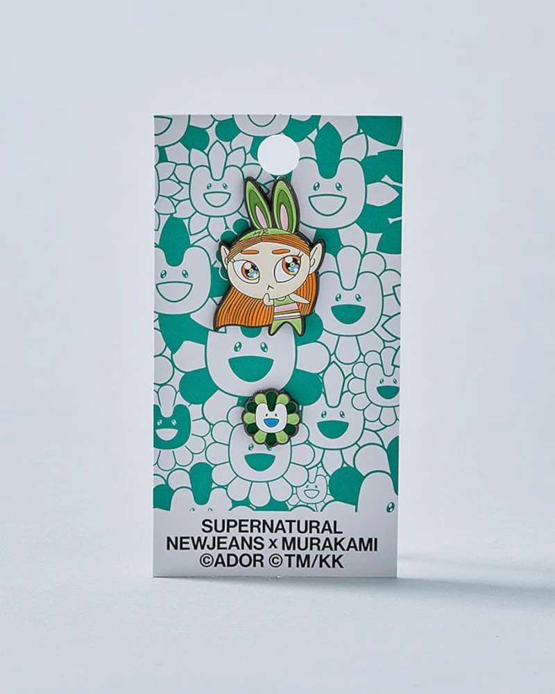 NewJeans x MURAKAMI METAL PIN BADGE - Image 5