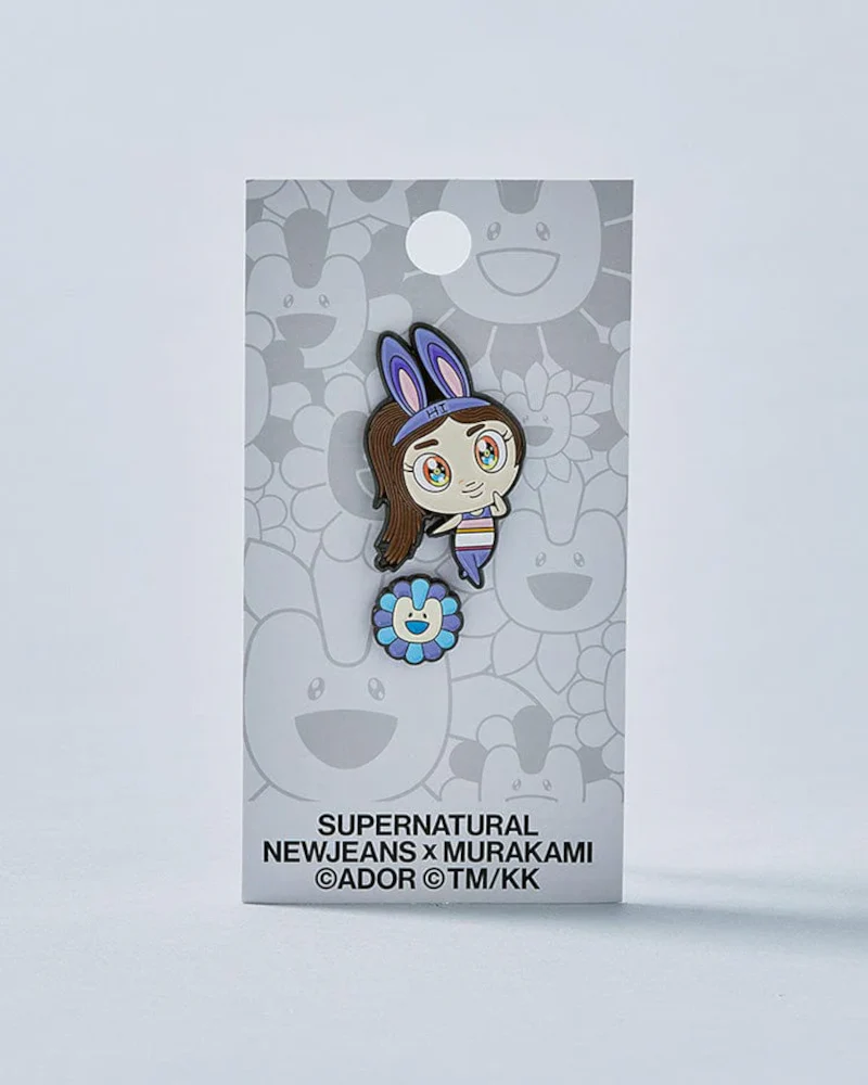 NewJeans x MURAKAMI METAL PIN BADGE - Image 6