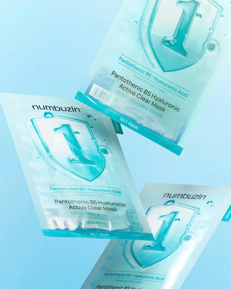 numbuzin No.1 Pantothenic B5 Hyaluronic Active Clear Mask - Image 2
