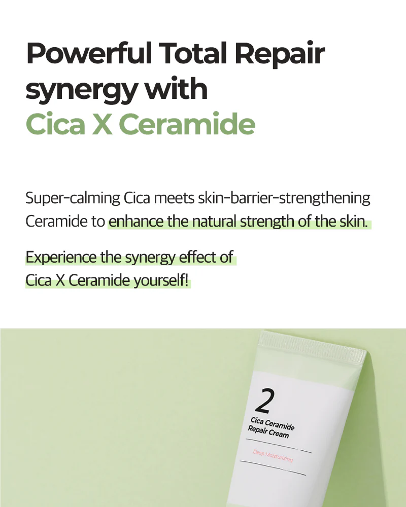 numbuzin No.2 Cica Ceramide Repair Cream - Image 3