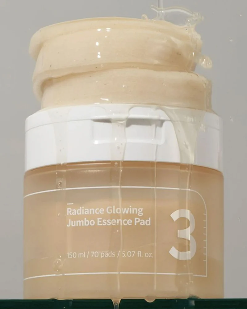 numbuzin No.3 Radiance Glowing Jumbo Essence Pad - Image 2