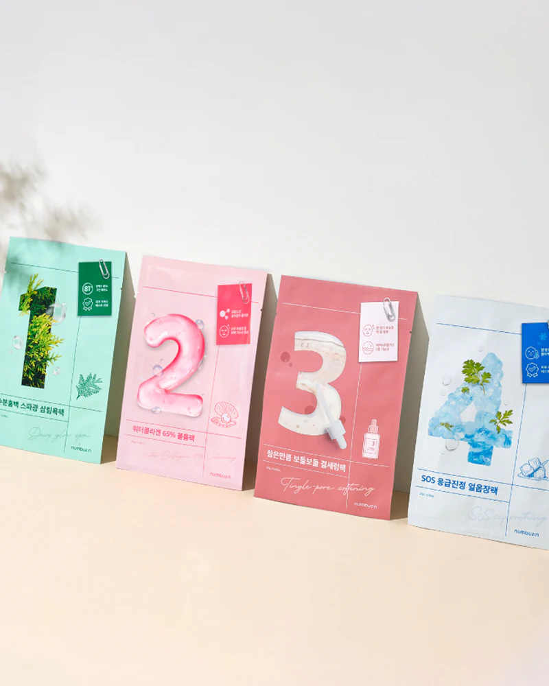numbuzin No.3 Tingle-Pore Softening Sheet Mask - Image 4