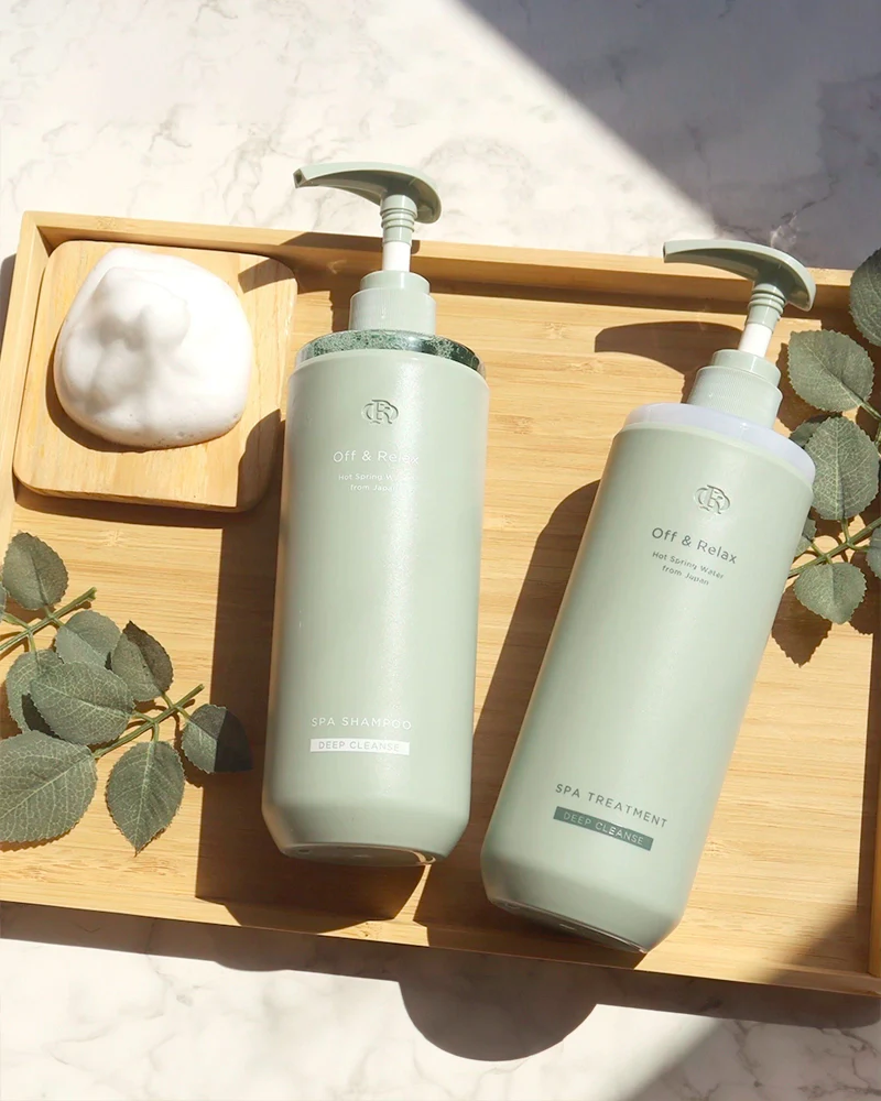 OFF & RELAX Hot Spring Water Spa Shampoo Deep Cleanse - Image 3