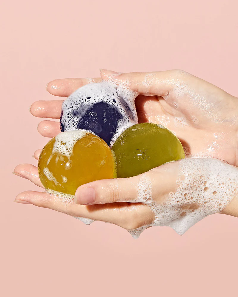 ongredients Jeju Green Tea Cleansing Ball 110g - Image 5
