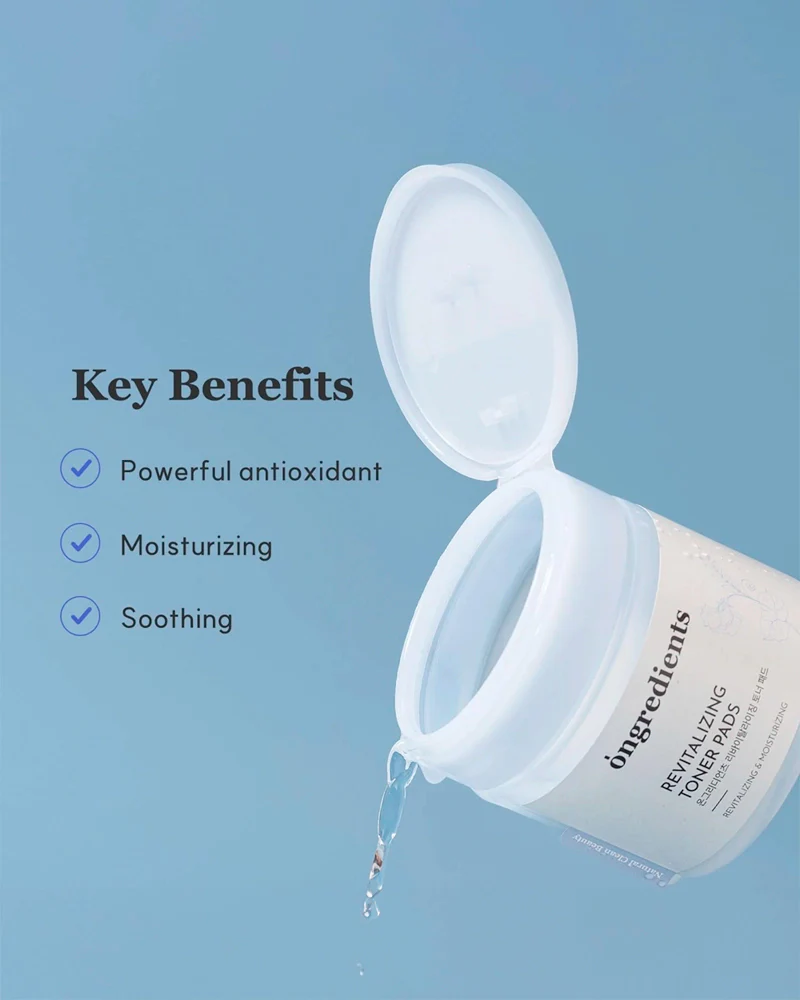 ongredients Revitalizing Toner Pads - Image 6
