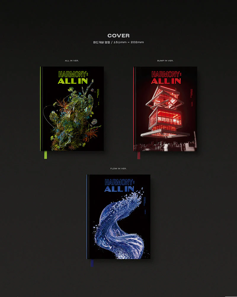 P1Harmony - HARMONY : ALL IN (6TH MINI ALBUM) (3 VERSIONS) - Image 2