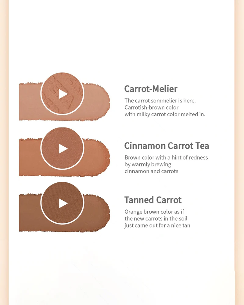 peripera All Take Mood Palette #Better Carrot-ing - Image 7