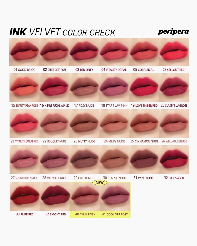peripera the Ink Velvet: My Roses Rosier Collection - Image 4