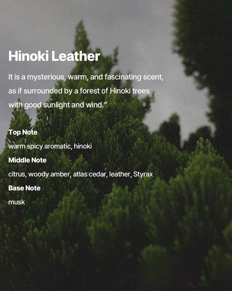 Pleuvoir Hand Cream #Hinoki Leather - Image 4