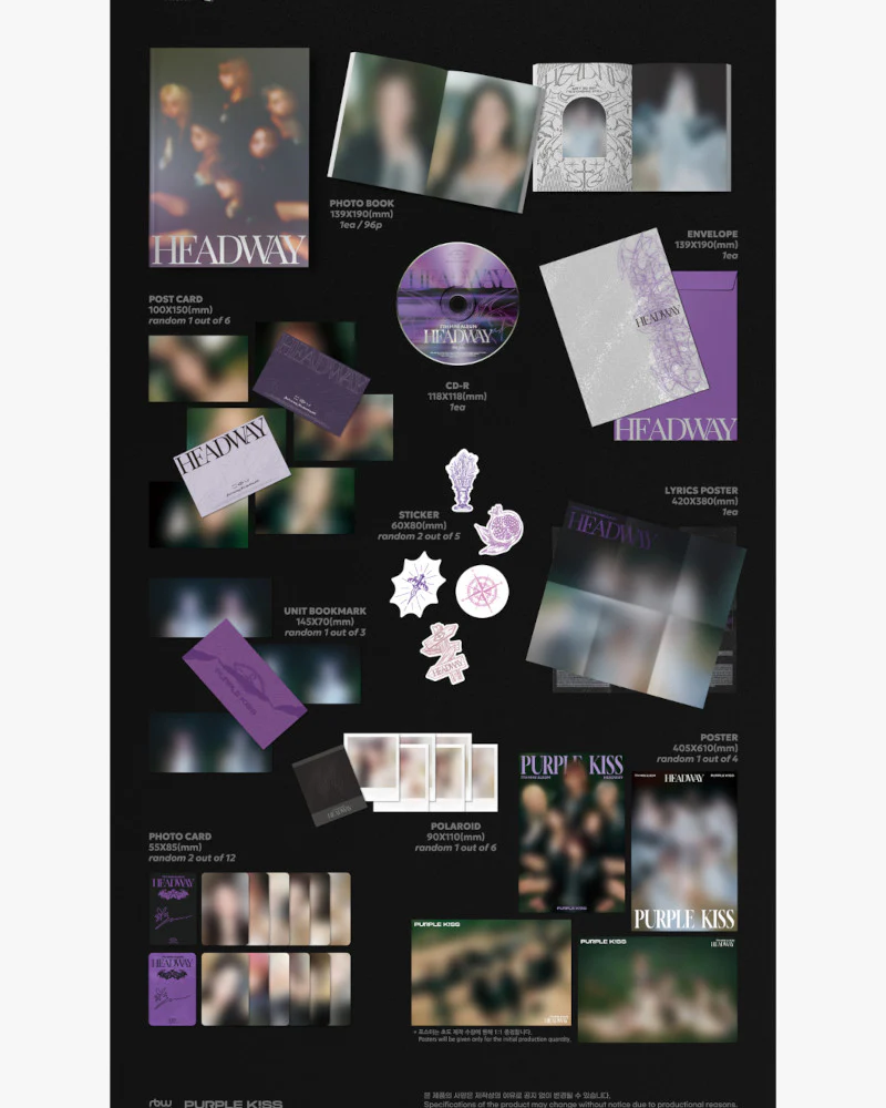 PURPLE KISS - 7th Mini Album [HEADWAY] - Image 2