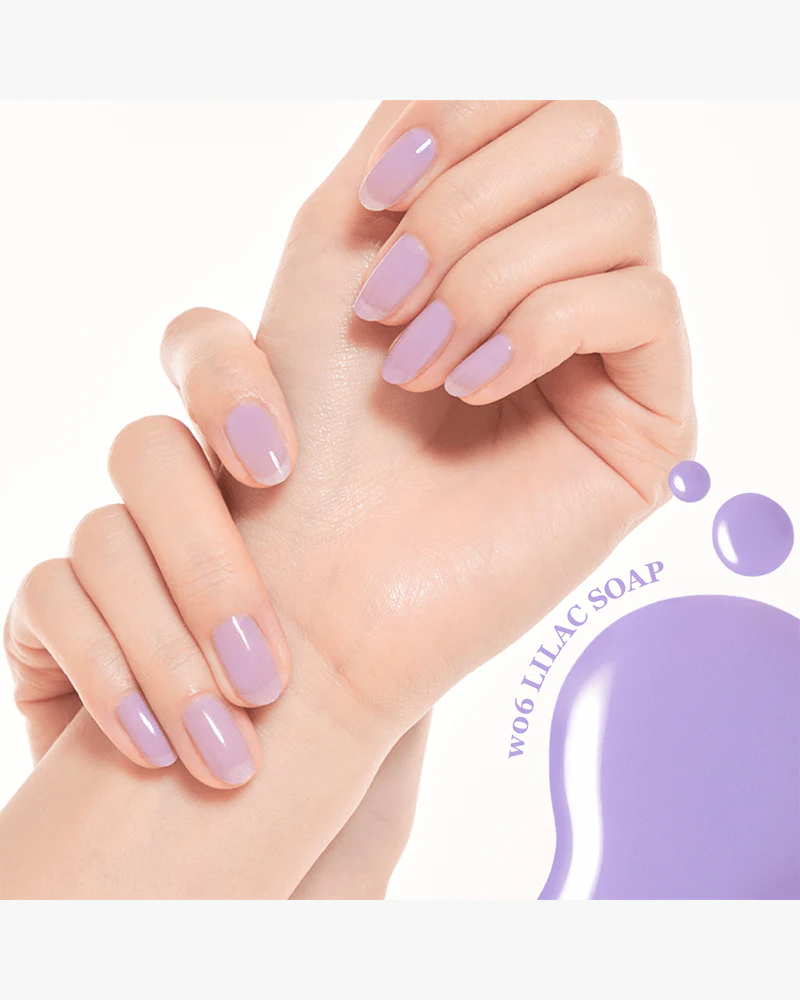 rom&nd Mood Pebble Nail: Milk Grocery - Image 10