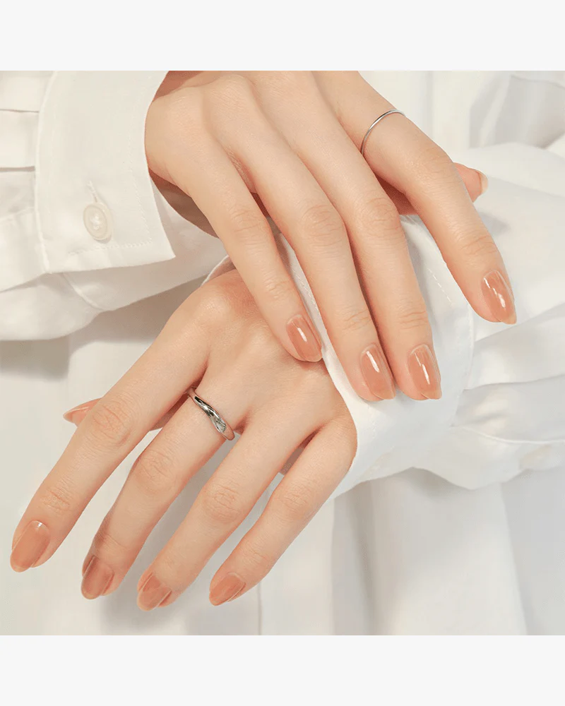 rom&nd Mood Pebble Nail: Muteral Nude - Image 5