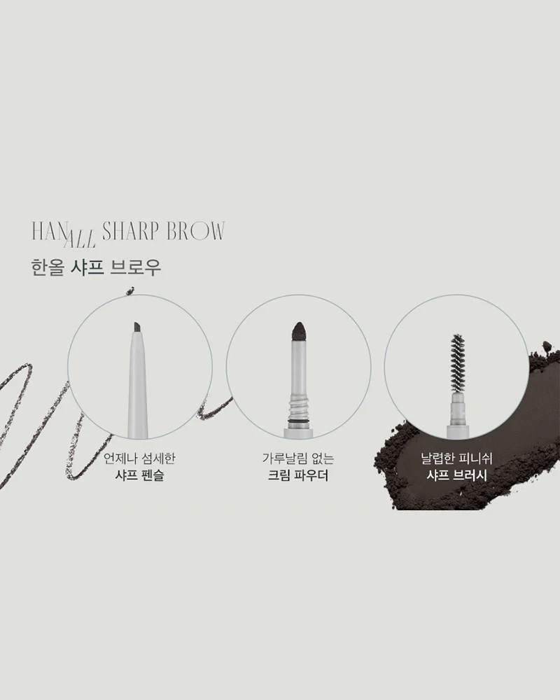 rom&nd Han All Sharp Brow - Image 3