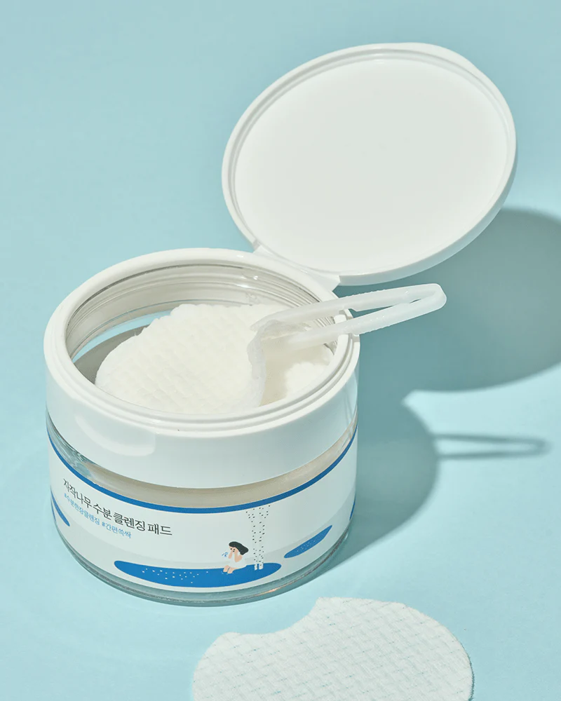 ROUND LAB Birch Juice Moisturizing Cleansing Pad (60 Pads) - Image 2
