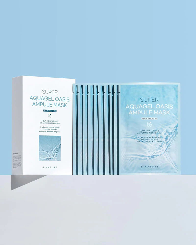 S.NATURE Super Aqua Gel Oasis Ampule Mask