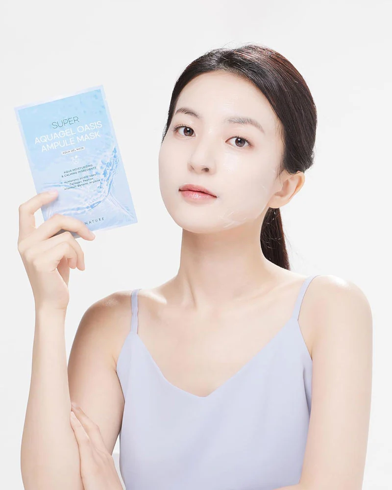 S.NATURE Super Aqua Gel Oasis Ampule Mask - Image 4