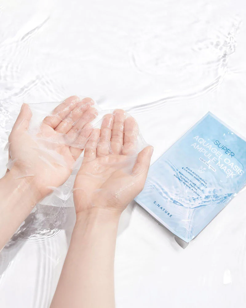 S.NATURE Super Aqua Gel Oasis Ampule Mask - Image 5
