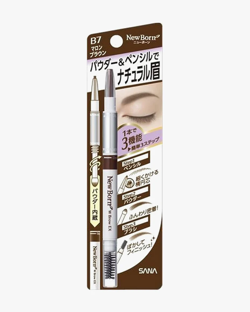 SANA New Born Eyebrow Powder and Pencil - Image 5