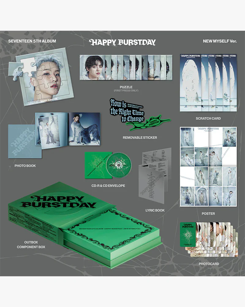 SEVENTEEN - 5th Album ‘HAPPY BURSTDAY’ (3 Versions) - Image 3