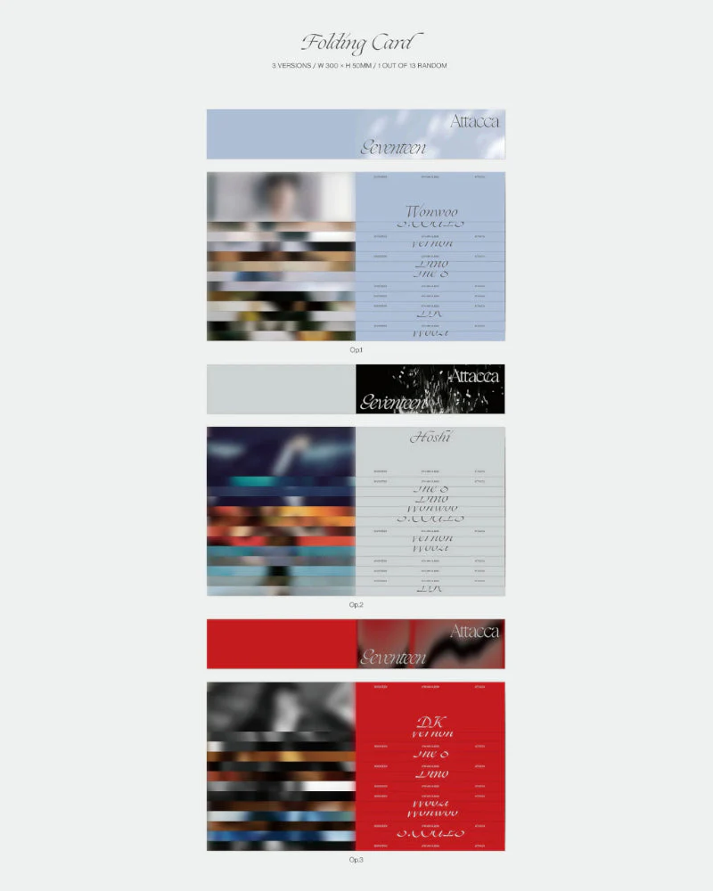SEVENTEEN - 9TH MINI ALBUM 'ATTACCA' (3 Versions) - Image 3