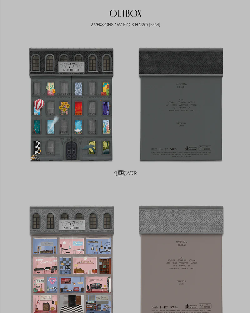 SEVENTEEN - BEST ALBUM [17 IS RIGHT HERE] (2 Versions) - Image 2