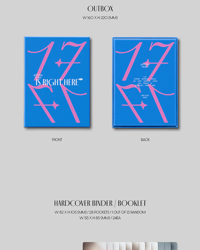 SEVENTEEN - BEST ALBUM [17 IS RIGHT HERE] (Dear Ver.) (Random Ver.) - Image 2